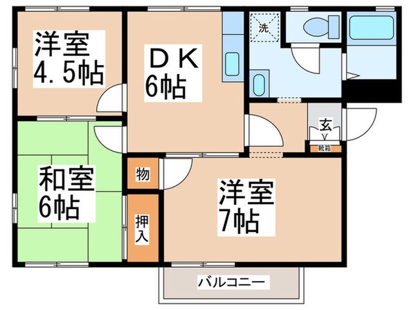 リニアクラシコ・ドゥエの物件間取画像